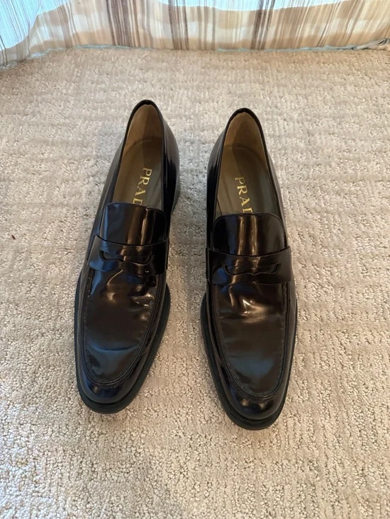 Prada Black Loafers - Picture 2 of 6